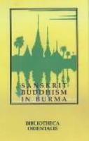 Sanskrit Buddhism In Burma