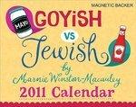 Goyish Vs. Jewish Calendar [With Magnetic Backer]