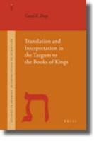 Translation And Interpretation In The Targum To The Books Of Kings