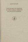 The Books Of Samuel In The Syriac Version Of Jacob Of Edessa: Text And Translation