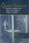 The Quiet Voices Quiet Voices Quiet Voices: Southern Rabbis And Black Civil Rights, 1880s To 1990s Southern Rabbis And Black Civil Rights, 1880s To 19