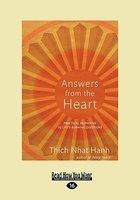 Answers From The Heart: Practical Responses To Life's Burning Questions (Easyread Large Edition)