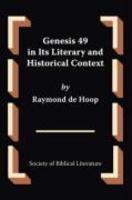 Genesis 49 In Its Literary And Historical Context