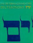 Deuteronomy: Devarim: The Traditional Hebrew Text With The New JPS Translation