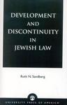 Development And Discontinuity In Jewish Law