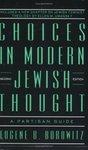 Choices In Modern Jewish Thought: A Partisan Guide