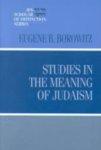 Studies In The Meaning Of Judaism