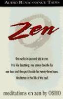 Meditations On Zen By Osho (Osho Meditations)