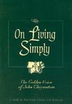 On Living Simply: The Golden Voice Of John Chrysostom