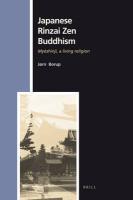 Japanese Rinzai Zen Buddhism: Myoshinji, A Living Religion