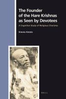 The Founder Of The Hare Krishnas As Seen By Devotees: A Cognitive Study Of Religious Charisma