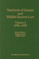 Yearbook Of Islamic And Middle Eastern Law, 1998-1999