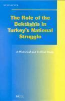 The Role Of The Bektashis In Turkey's National Struggle